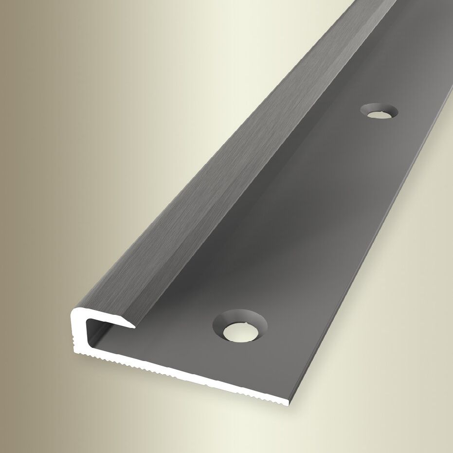 Küberit Einfass- & Abschlussprofile H 8 mm B 30 mm L 2500 mm Einfasshöhe 5 mm Alu elox