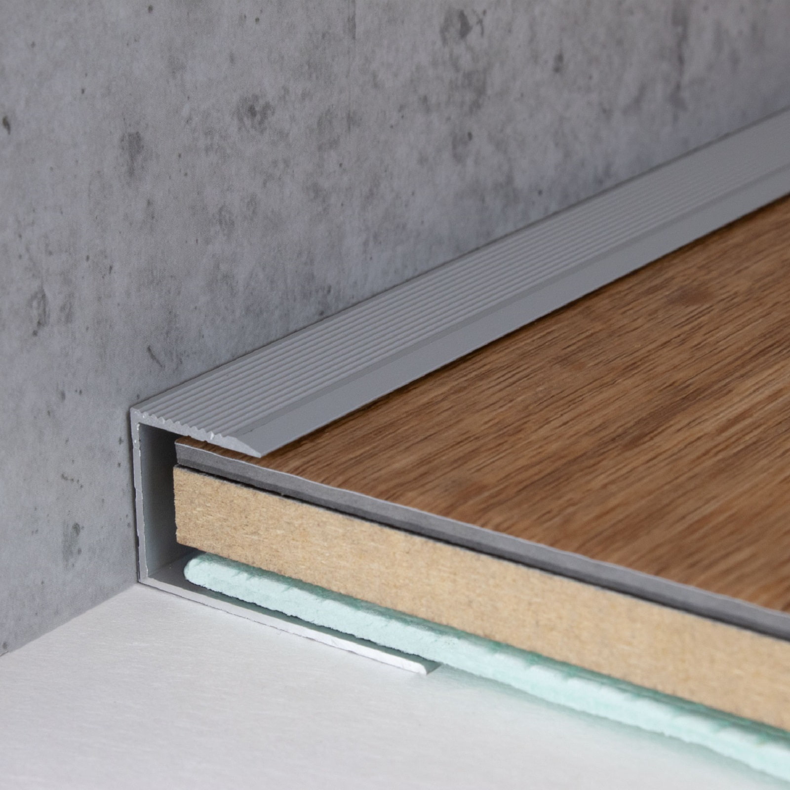 PROVISTON Einfass- & Abschlussprofile Callander B 34 mm Einfasshöhe 15.3 mm Alu eloxiert