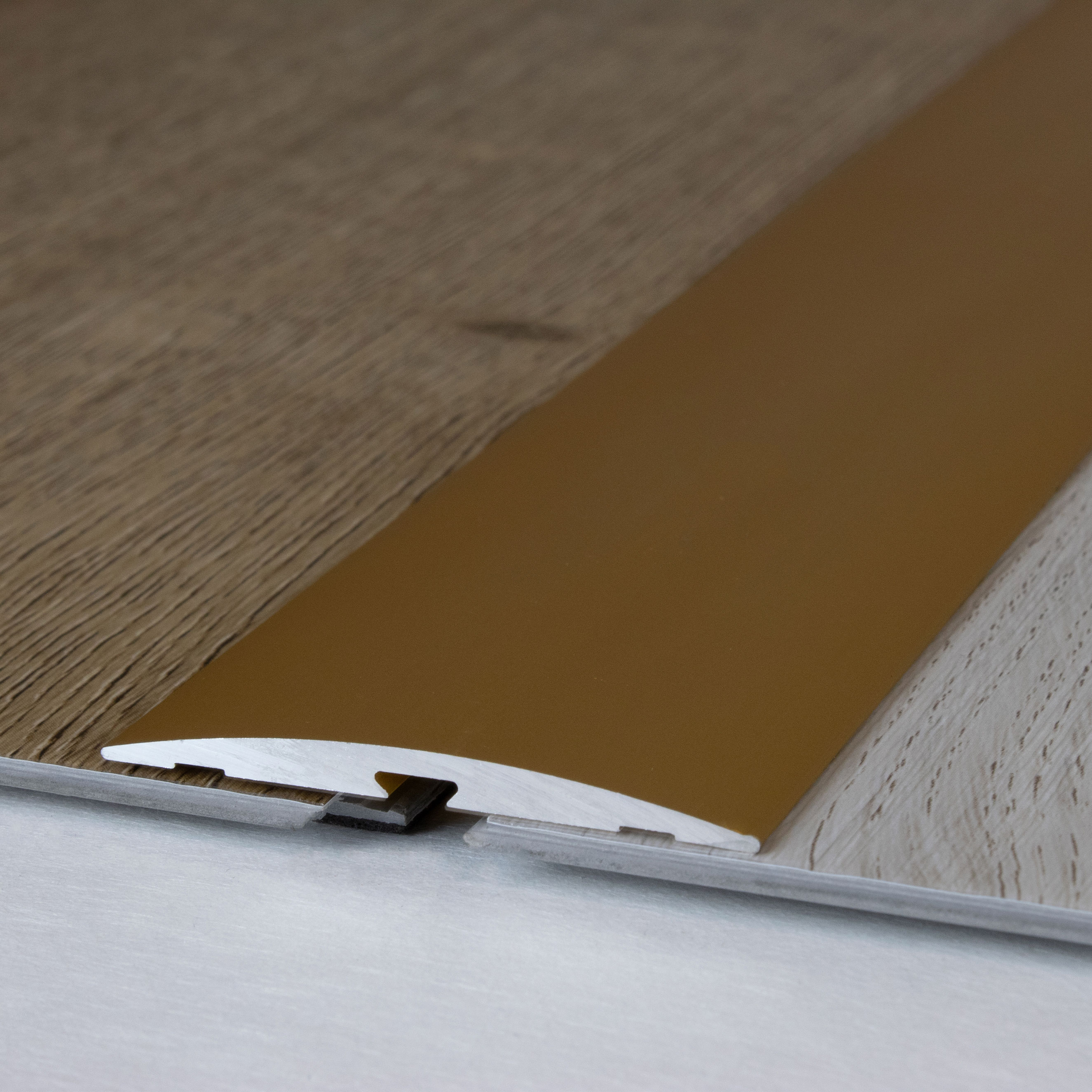 PROVISTON Übergangsprofil Brecht H 4 mm B 50 mm Übergangsschiene Aluminium eloxiert