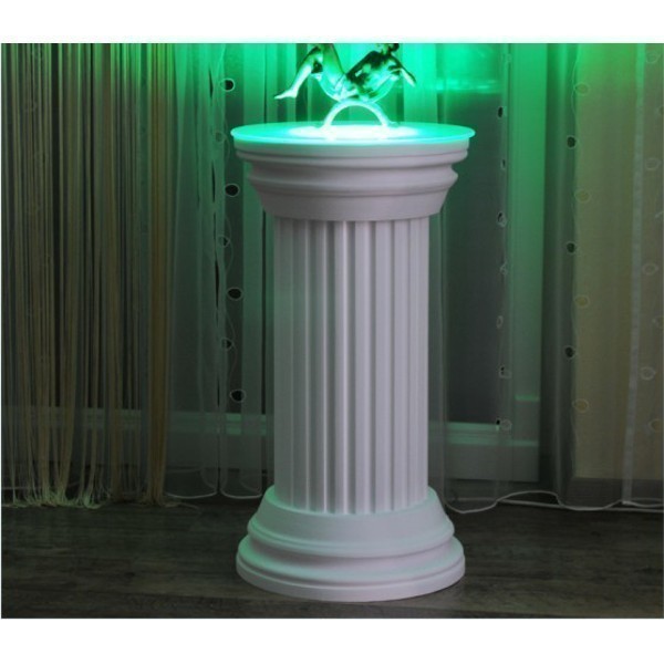 Dekosäule Rosarno 266 mit LED grün