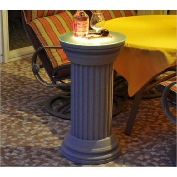 Dekosäule Rosarno 266 beschichtet mit LED weiß