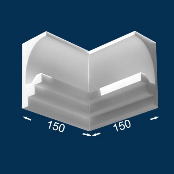 Lichtleisten-Innenwinkel "Wiesemann LL9"