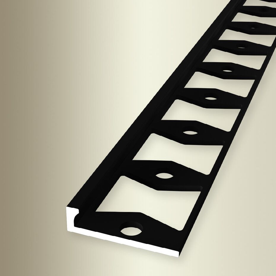 Küberit Einfass- & Abschlussprofile H 3.5 mm B 21 mm L 2500 mm Einfasshöhe 2 mm Alu elox