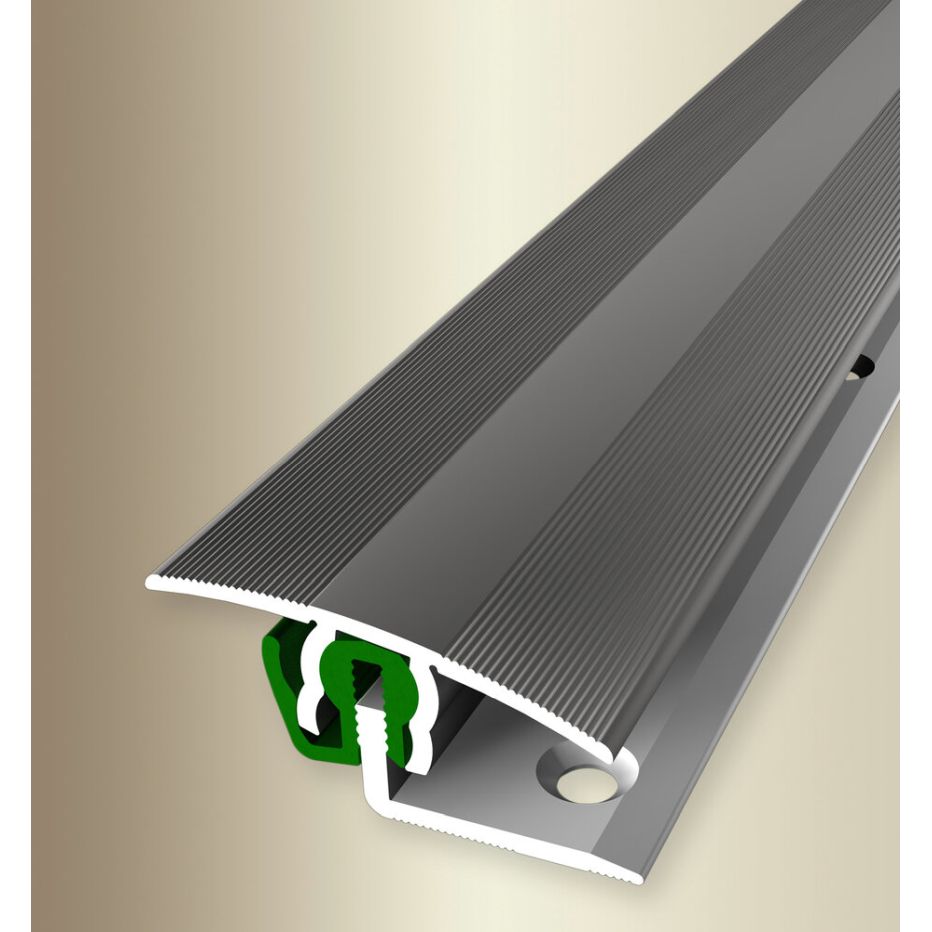 PROVISTON Übergangsprofil B 38 mm Einfasshöhe 7 - 18 mm Übergangsschiene Alu eloxiert