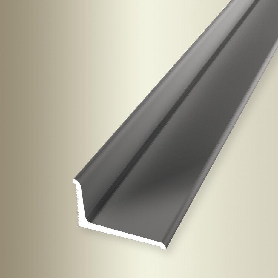 Küberit Einfass- & Abschlussprofile Höhe 12 mm Breite 18 mm Länge 2700 mm Alu eloxiert