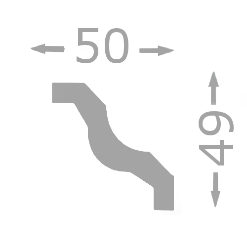 Stuckleiste "Napoli 19"