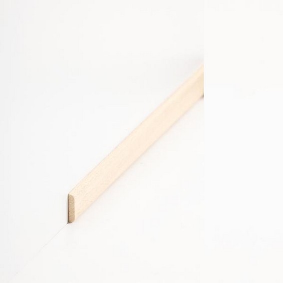 Roh- und Deckleisten "Breslau" (Massivholz / 418.) - Abachi roh