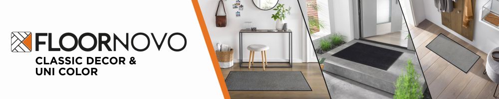 Floornovo Classic und Unicolor Fussmatten floornovo_classic_unicolor_banner