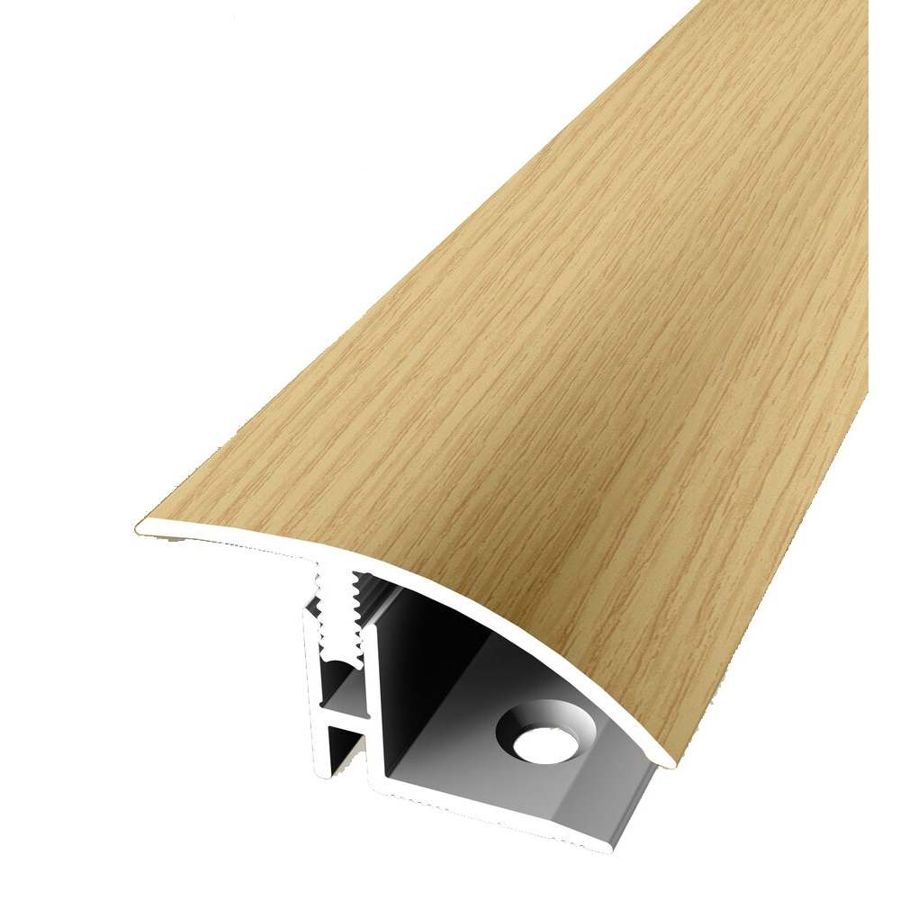 Küberit Übergangsprofil 559 Mono-Clip Einfasshöhe 12 - 17 mm Übergangsschiene Alu eloxiert