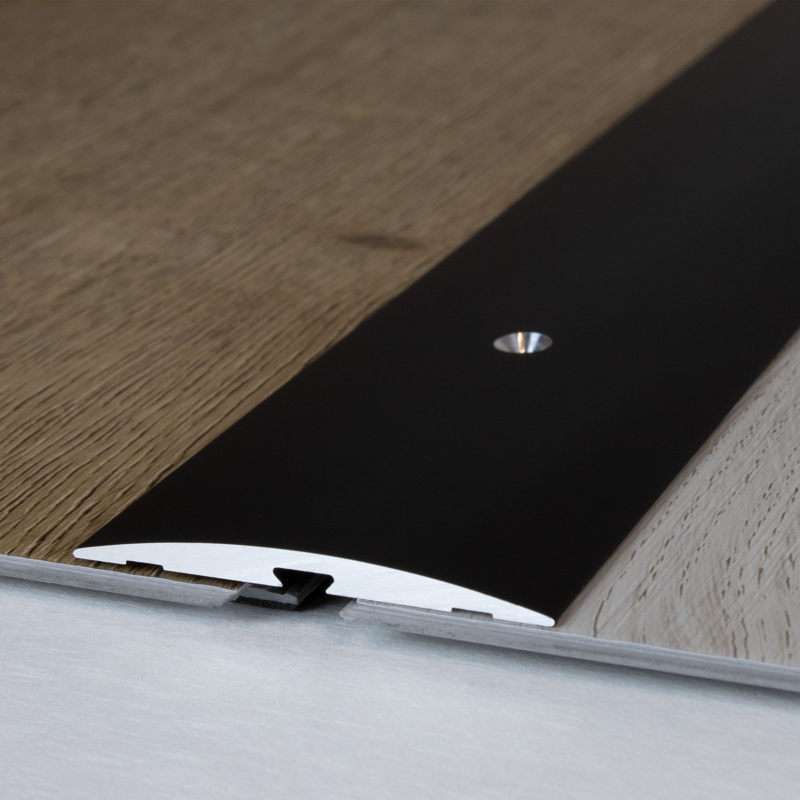 PROVISTON Übergangsprofil Brecht H 4 mm B 50 mm Übergangsschiene Aluminium eloxiert