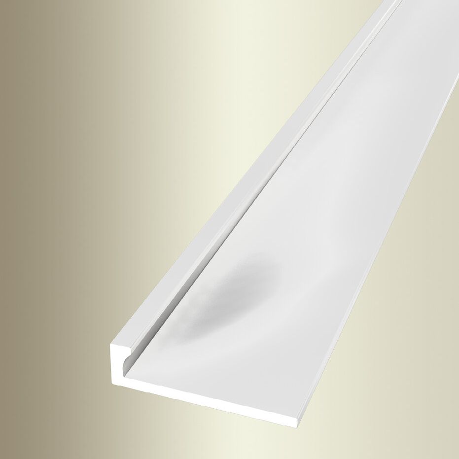 Küberit Einfass- & Abschlussprofile H 3.5 mm B 21 mm L 2500 mm Einfasshöhe 2 mm Alu elox