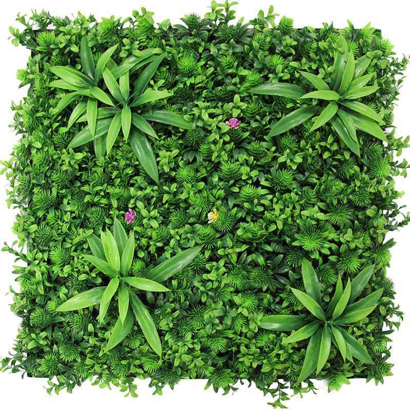 JANGAL Modular Wall Akustik Wandpaneel 520 x 520 x 50 mm Tropical Mixed Flora Pflanzenwand