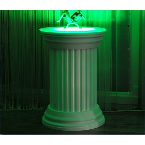 Dekosäule Rosarno 386 mit LED grün