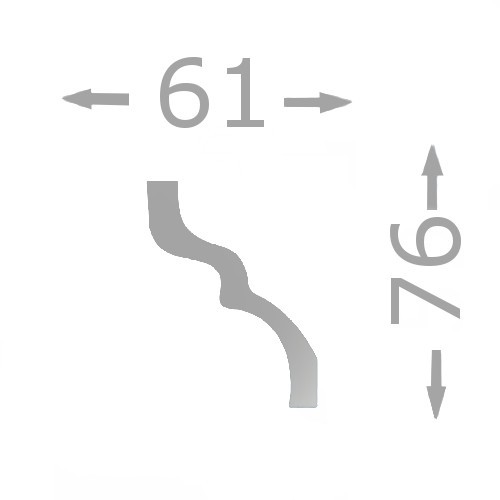 Stuckleiste "Eindhoven 6" - 2