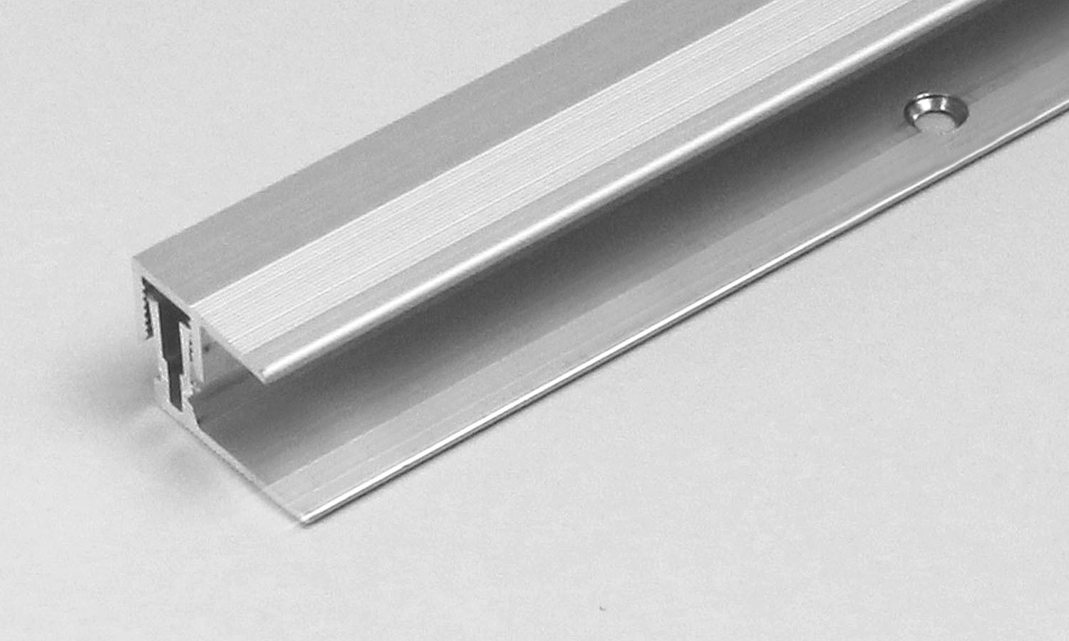 PROVISTON Einfass- & Abschlussprofile Alberni B 24 mm Einfasshöhe 11 - 15 mm Alu eloxiert