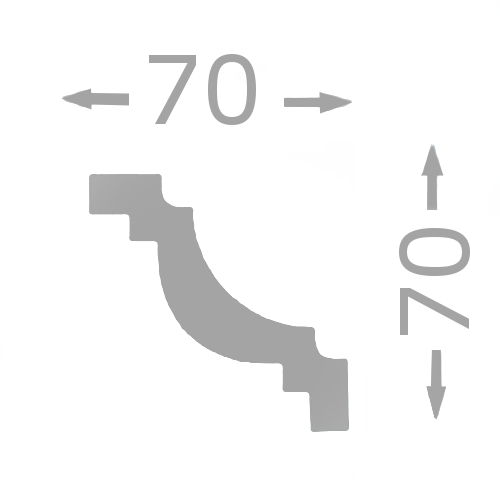 Stuckleiste "Paris 33" -2