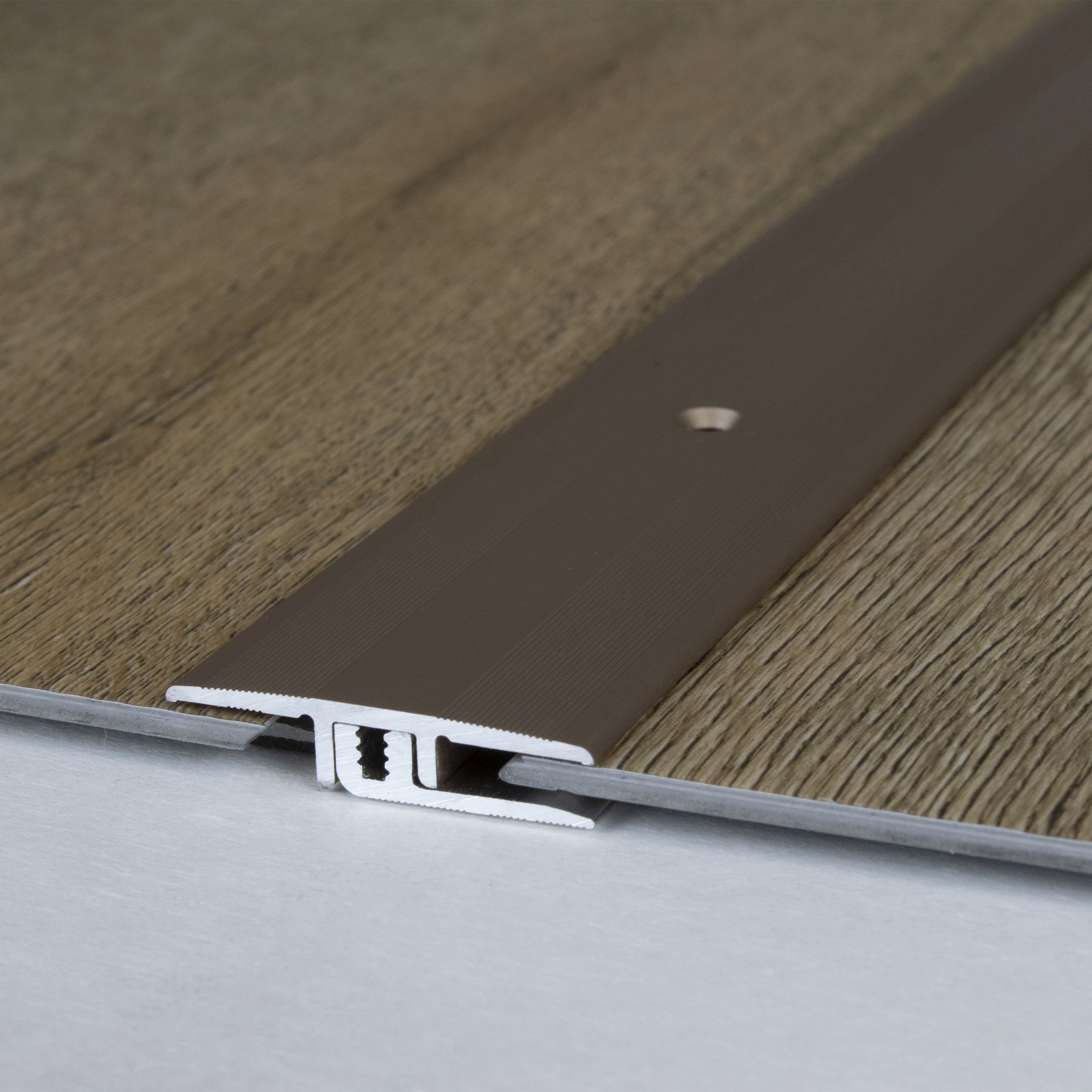 PROVISTON Übergangsprofil Richmond B 33 mm Einfasshöhe 5 - 9 mm Übergangsschiene Alu elox