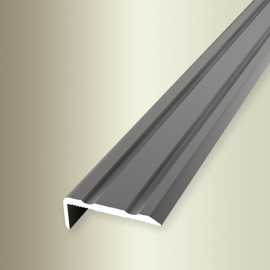 Küberit Treppenkanten- & Winkelprofile Höhe 10 mm Breite 24.5 mm Aluminium eloxiert