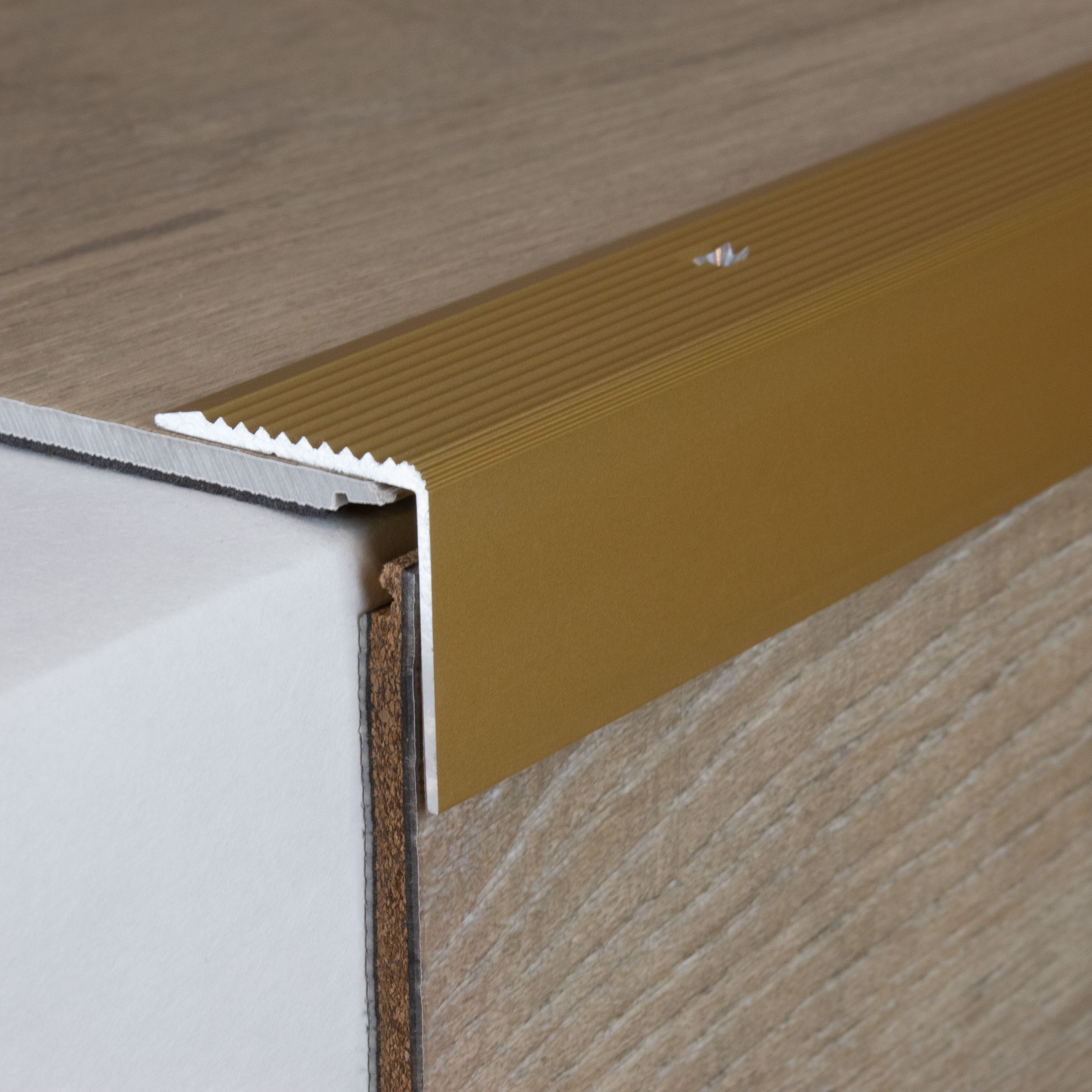 PROVISTON Treppenkanten- & Winkelprofile Severina Höhe 30 mm Breite 30 mm Aluminium