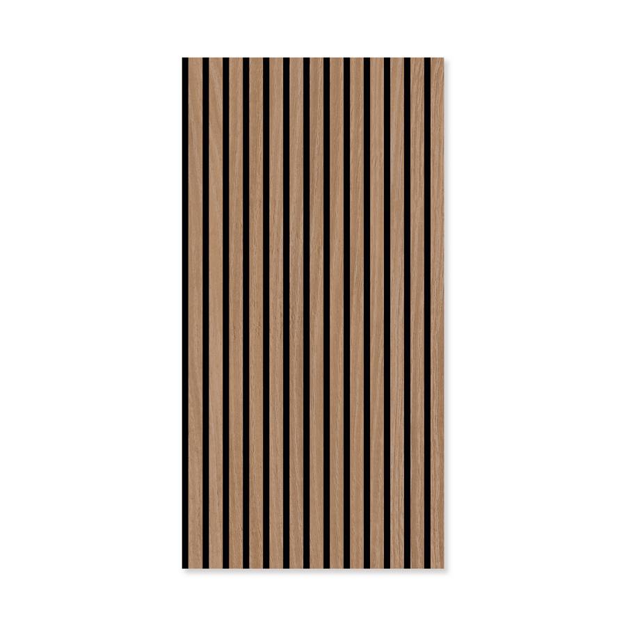 JANGAL Modular Wall Akustik Wandpaneel 1040 x 520 x 10 mm Davert Oak Echtholz Akustik 3D Paneel