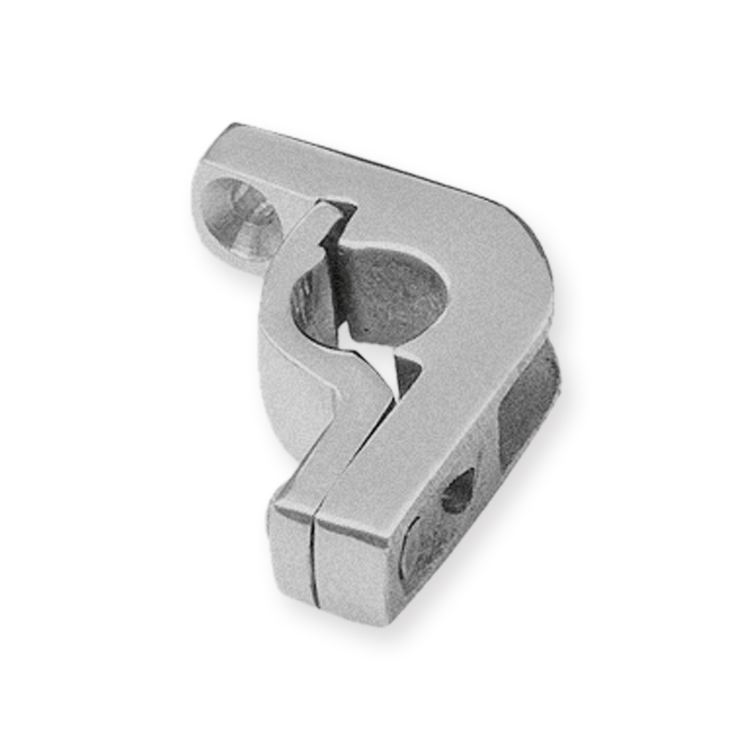 Winkelöse für Treppenläuferstangen Seitlich Offen Messing Läuferstangen Zubehör Küberit