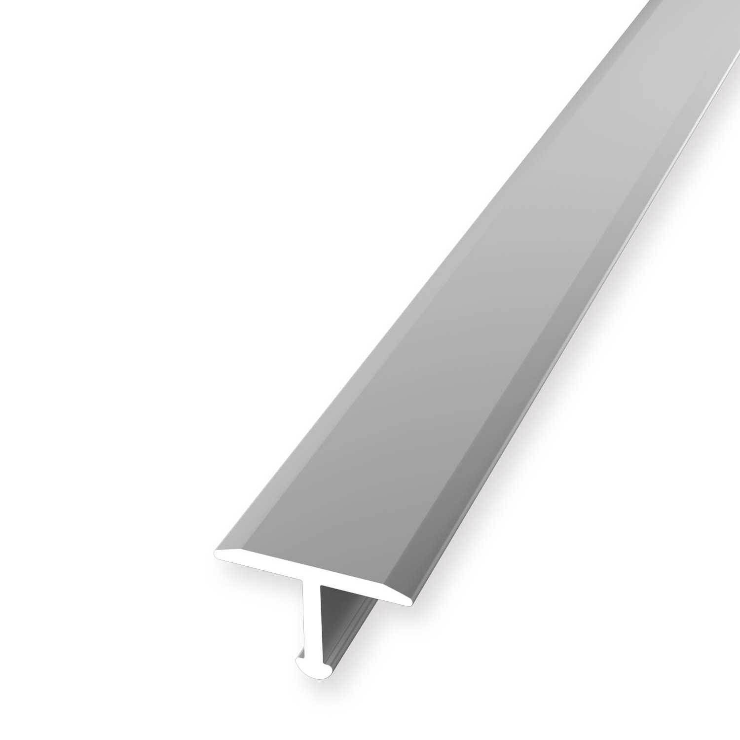 Montageprofil T-Profil 6 x 14 x 2700 mm Ungebohrt Bauprofil Glatt Küberit