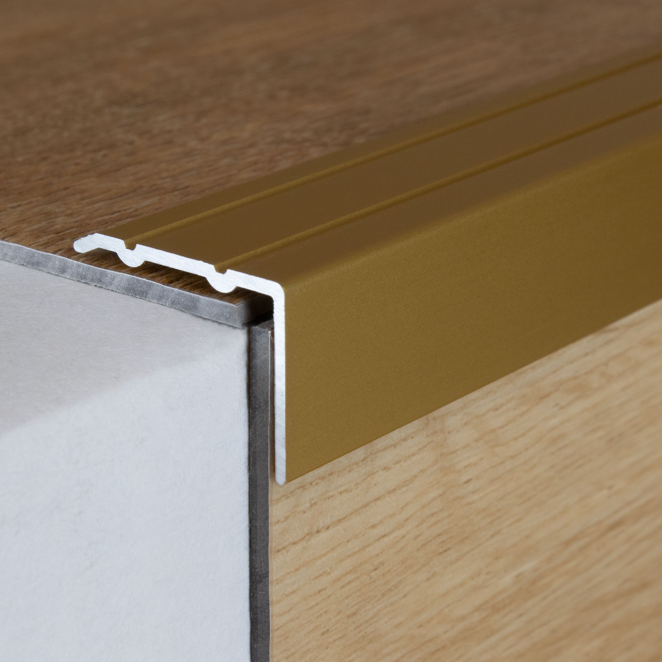 PROVISTON Treppenkanten- & Winkelprofile Salerno Breite 24.5 mm Aluminium