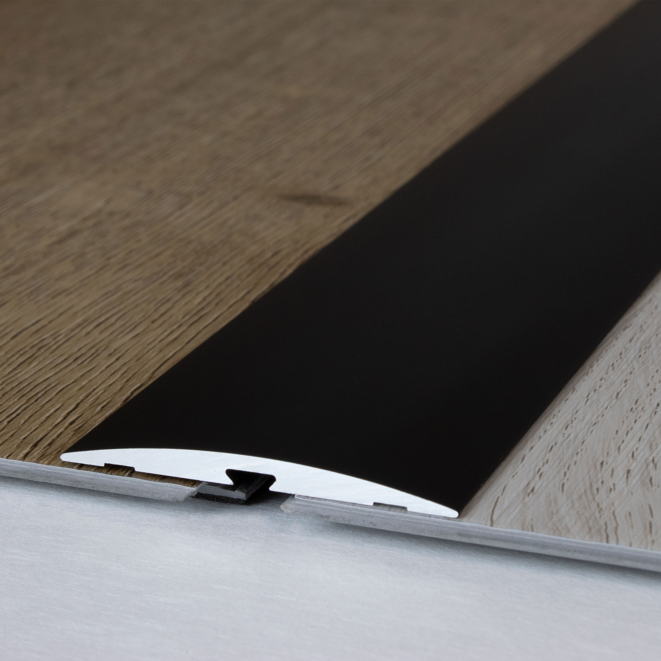 PROVISTON Übergangsprofil Brecht H 4 mm B 50 mm Übergangsschiene Aluminium eloxiert