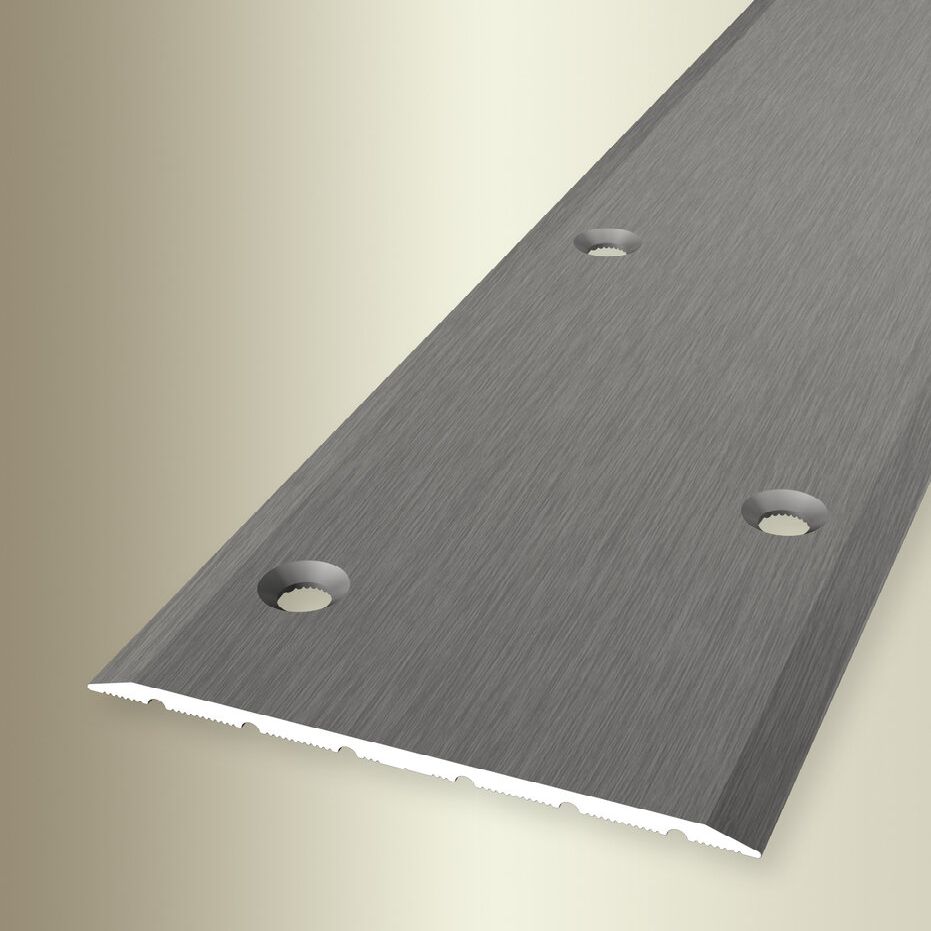 Küberit Übergangsprofil Höhe 3 mm Breite 80 mm Übergangsschiene Aluminium eloxiert