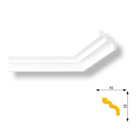 Stuckleisten-Außenwinkel "Marbet E7"