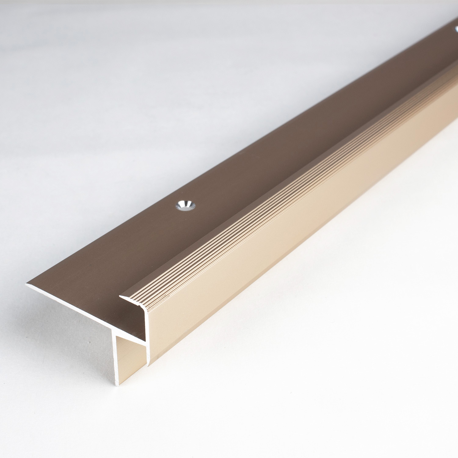 PROVISTON Treppenkanten- & Winkelprofile Brompton H 31.8 mm B 44.8 mm Einfasshöhe 10.3 mm