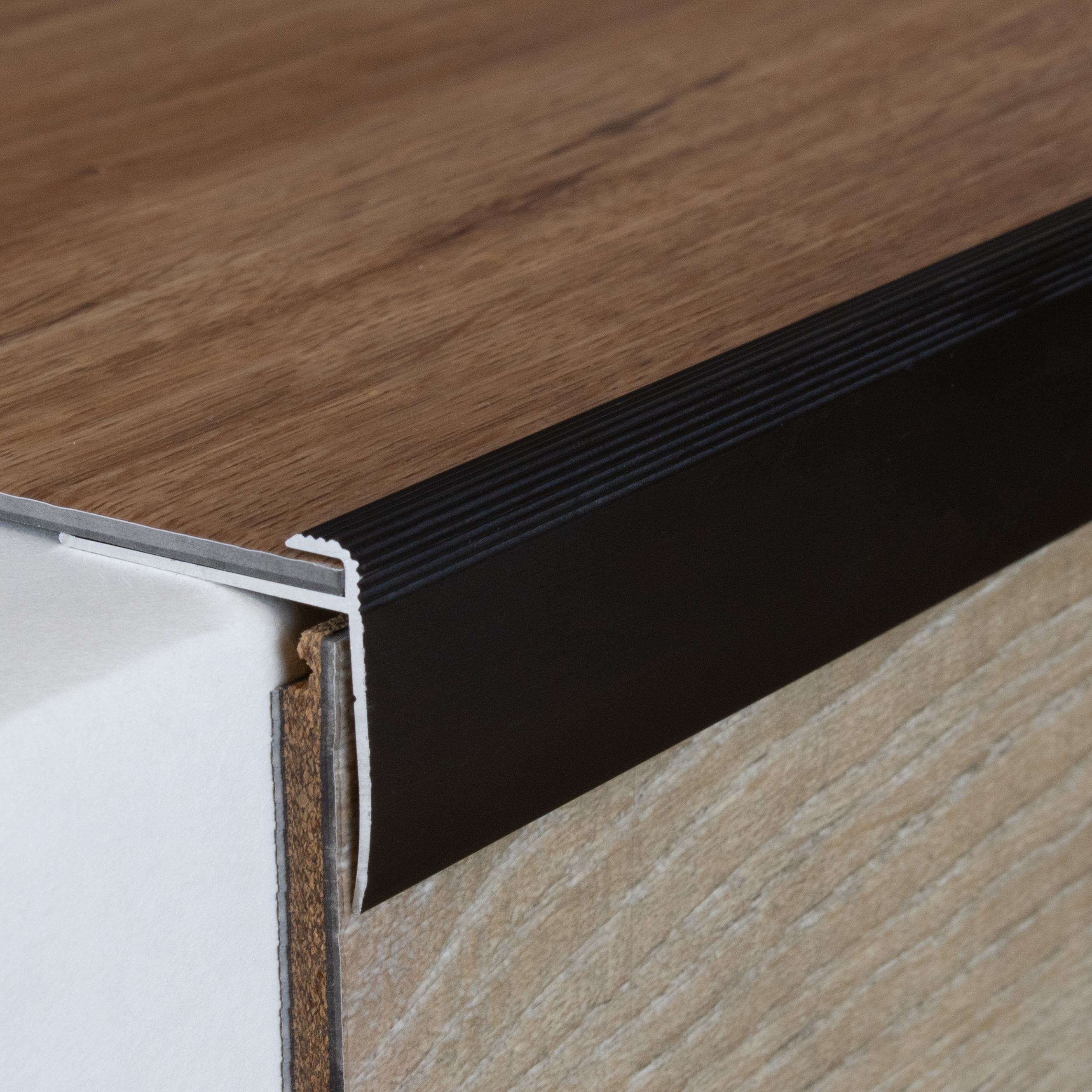 PROVISTON Einfass- & Abschlussprofile Annidale H 27 mm B 30 mm Einfasshöhe 3 mm Alu elox