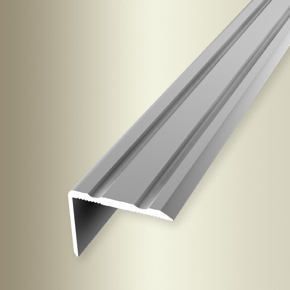 Küberit Treppenkanten- & Winkelprofile Höhe 20 mm Breite 24.5 mm Aluminium eloxiert