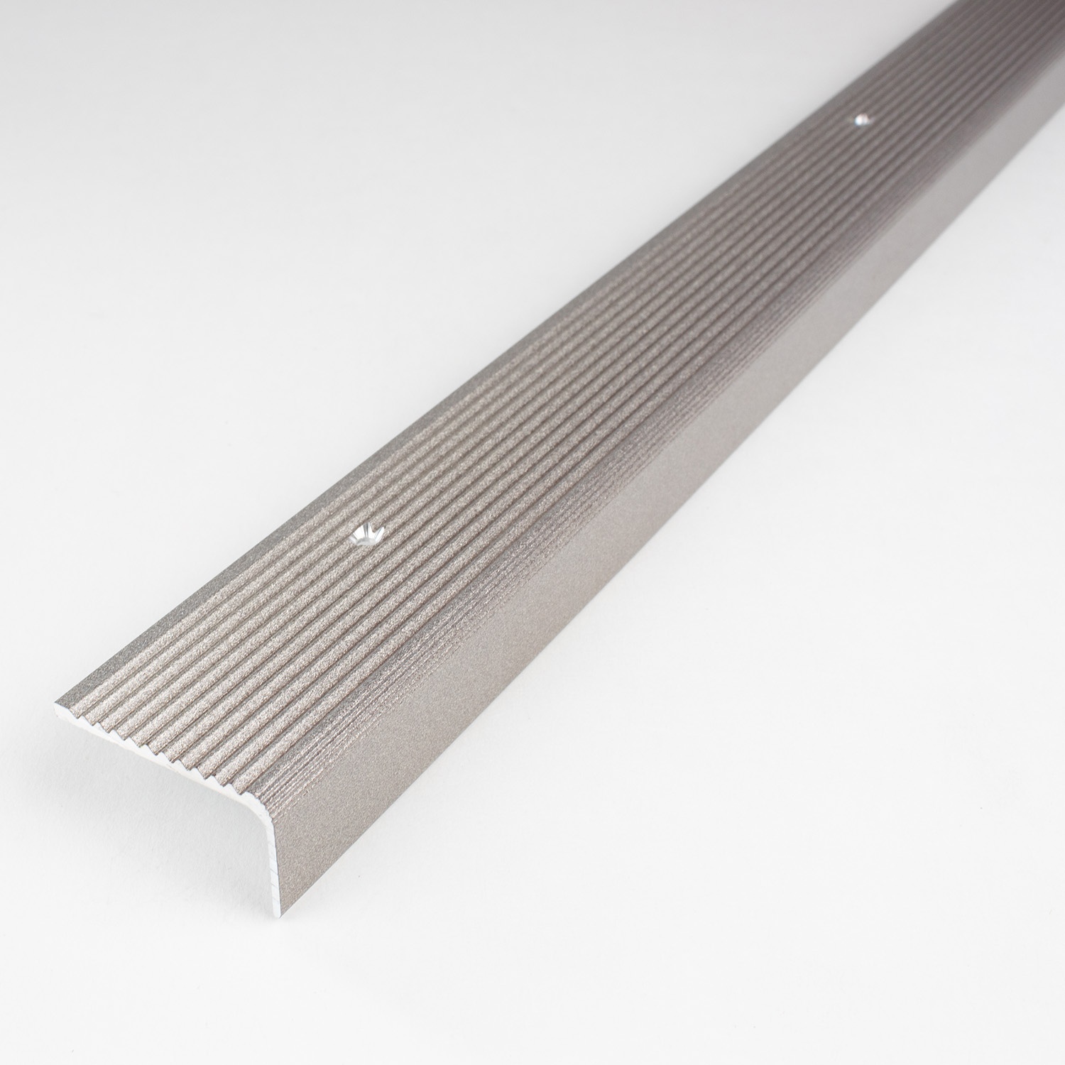 Auer Treppenkanten- & Winkelprofile Fondi H 23 mm B 40 mm Abriebfest Spezialemailliert Alu