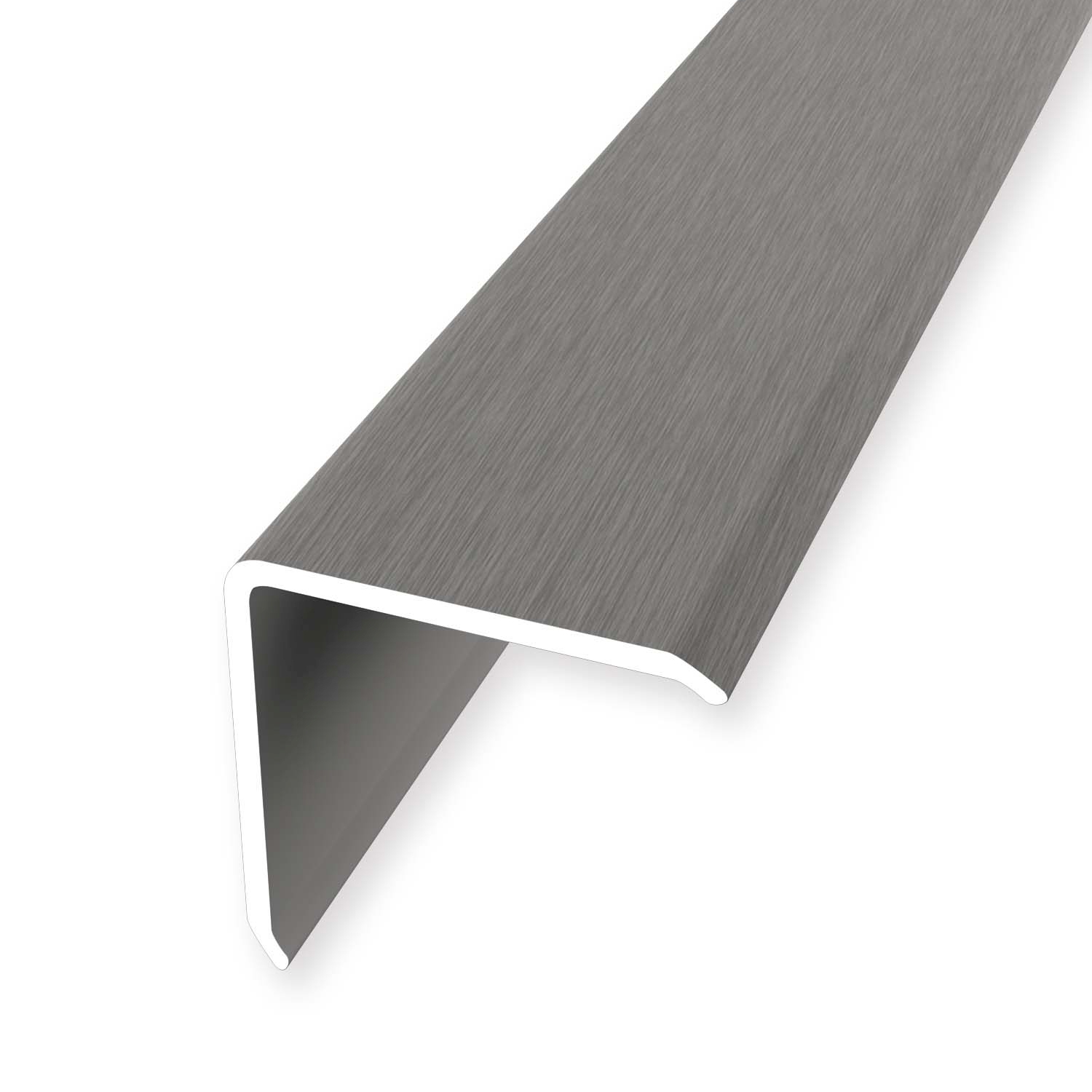 Eckschutzwinkel 30 x 30 x 2500 mm Aluminium Winkelprofil Glatt Ungebohrt Küberit