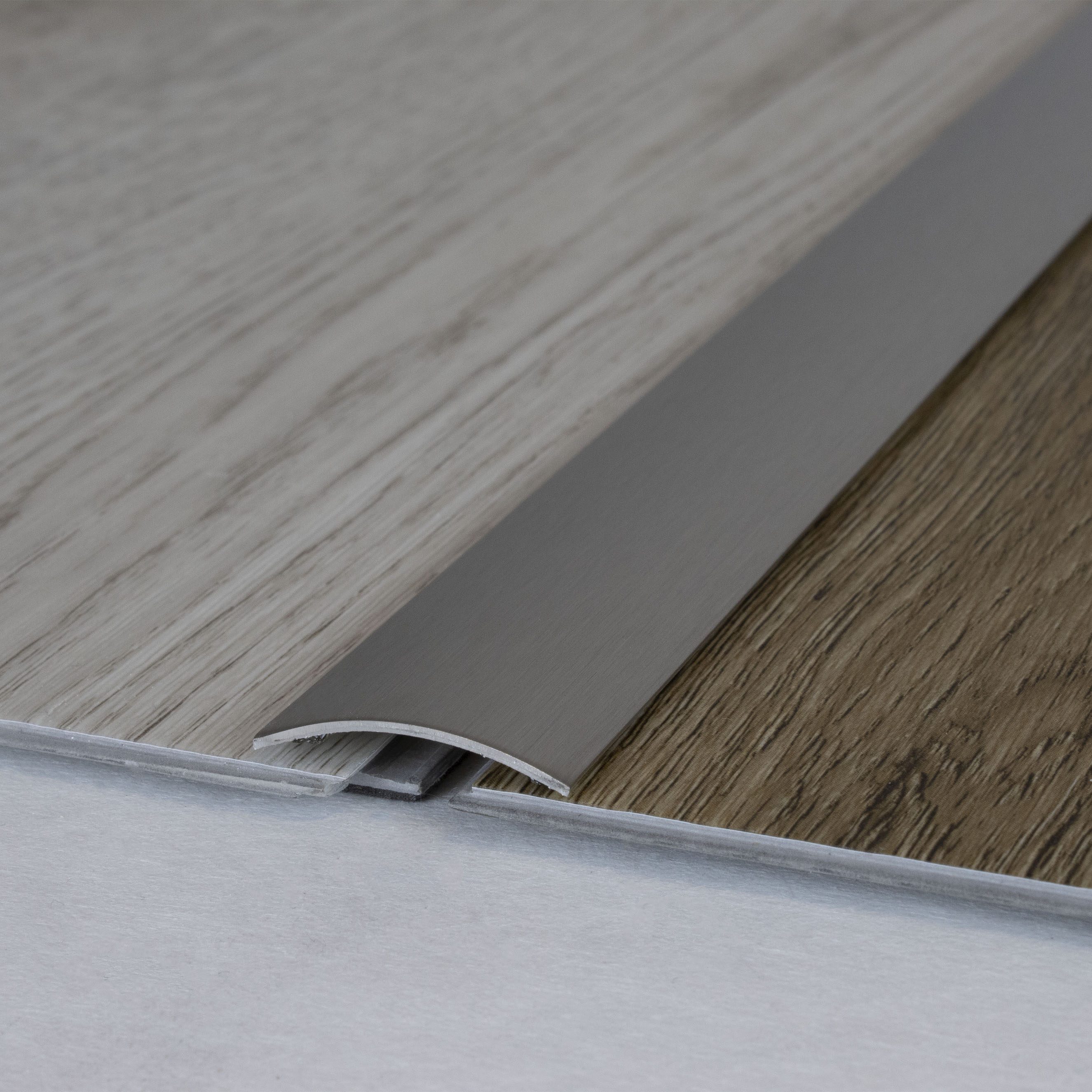 PROVISTON Übergangsprofil Rotterdam Breite 28 mm Übergangsschiene Edelstahl