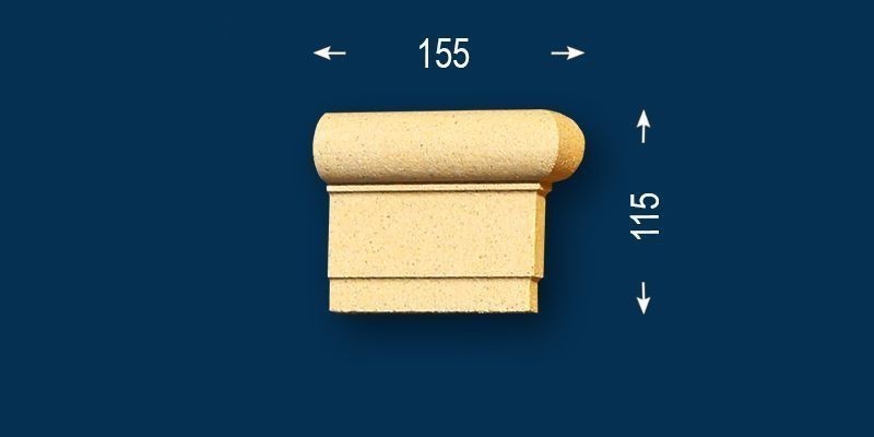 Fassadenprofile "Wiesemann FP25-b" - Endstück rechts