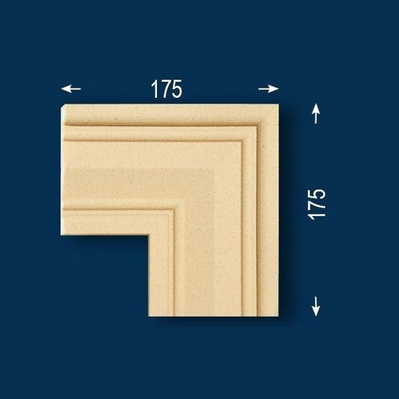 Fassadenprofile "Wiesemann FP19" - Eckstück