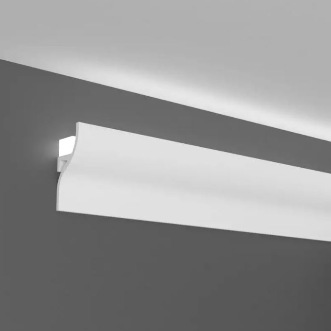 Elite Decor Innenwinkel Stuckleiste Grand Decor 52 mm x 24 mm Polymer KH906 Zierleiste