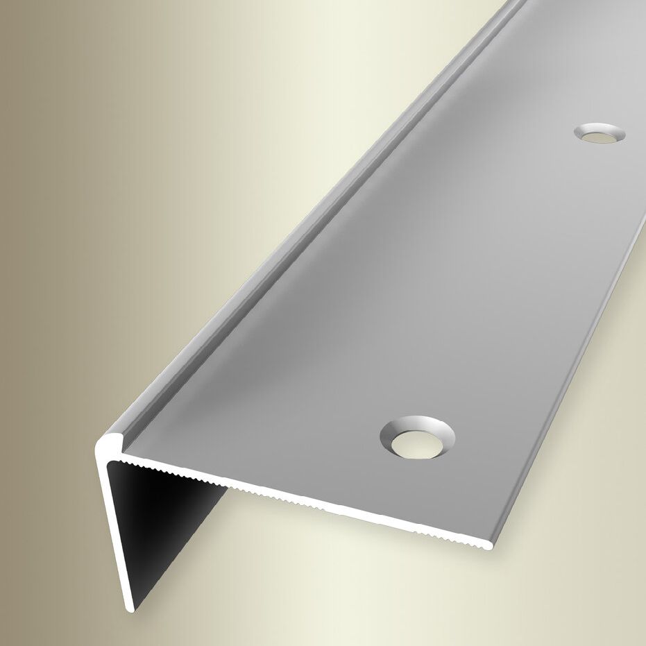 Küberit Treppenkanten- & Winkelprofile H 29.5 mm B 48 mm L 2500 mm Einfasshöhe 3 mm