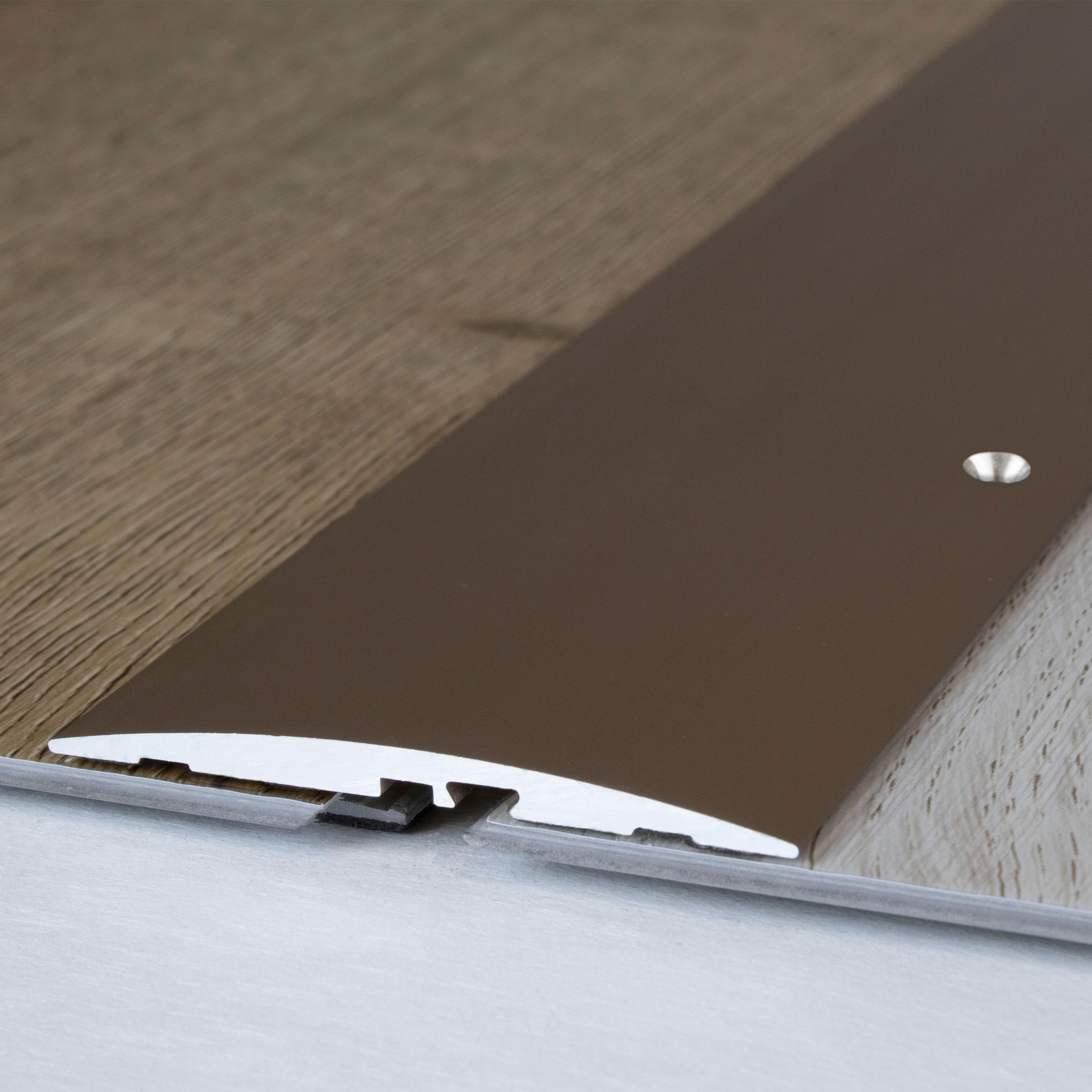 PROVISTON Übergangsprofil Höhe 4 mm Breite 58 mm Übergangsschiene Aluminium