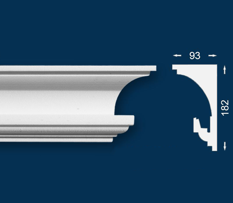 Lichtleiste "Wiesemann LL3" - Stuckleiste für indirekte Beleuchtung 2