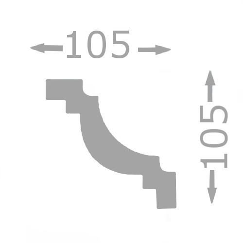 Stuckleiste "Paris 34" - 2