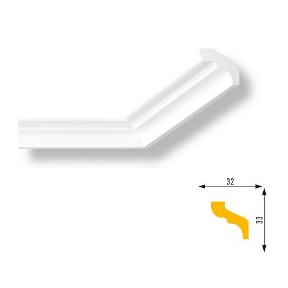 Stuckleisten-Innenwinkel "Marbet E6"