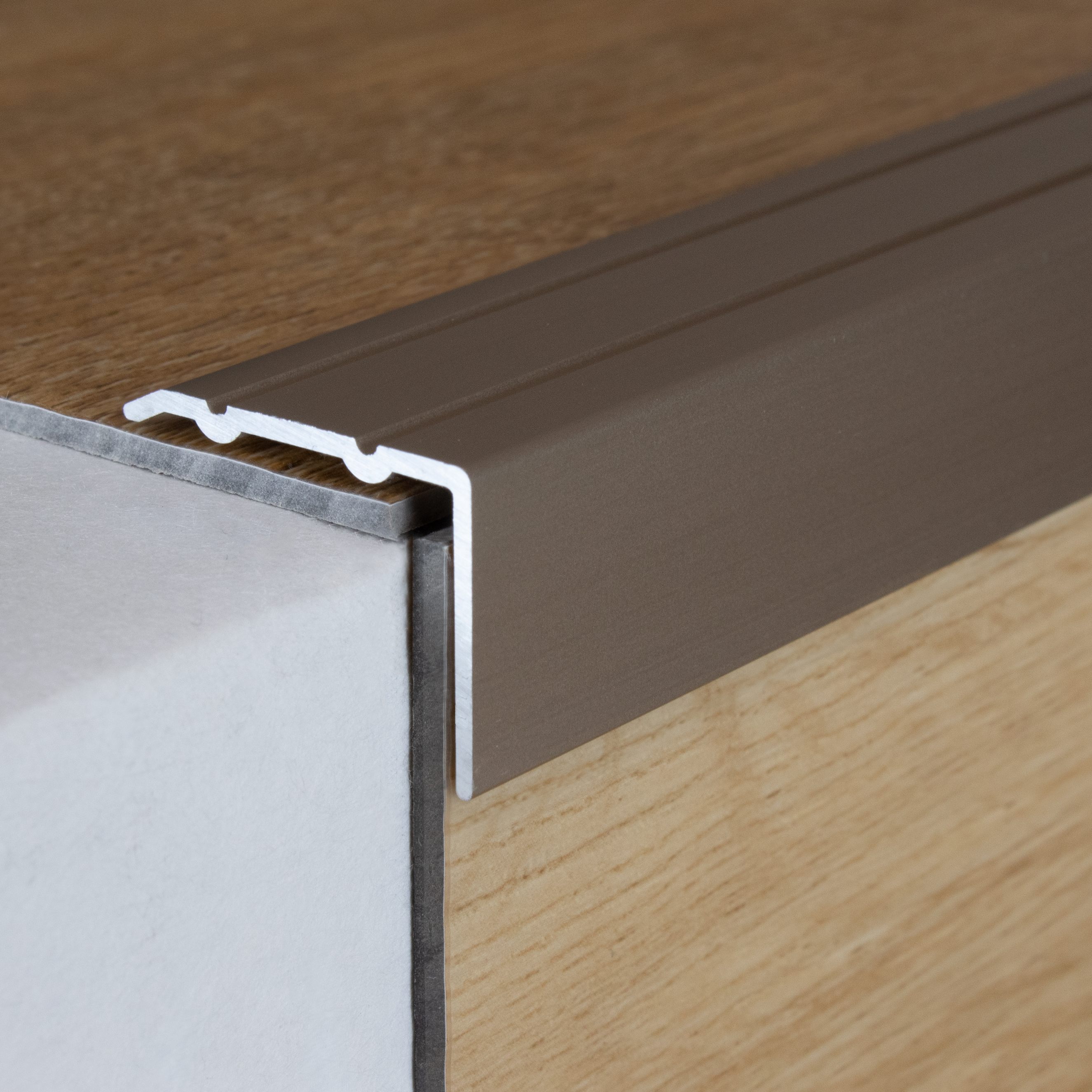 PROVISTON Treppenkanten- & Winkelprofile Salerno Breite 24.5 mm Aluminium