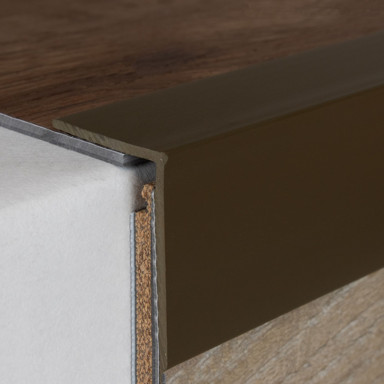 PROVISTON Treppenkanten- & Winkelprofile Ortiga Höhe 23 mm Breite 35 mm PVC