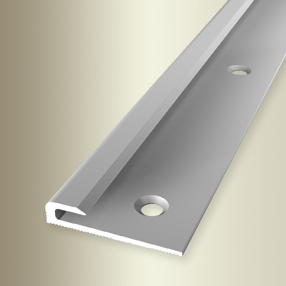 Küberit Einfass- & Abschlussprofile H 6 mm B 30 mm L 2500 mm Einfasshöhe 3 mm Alu elox
