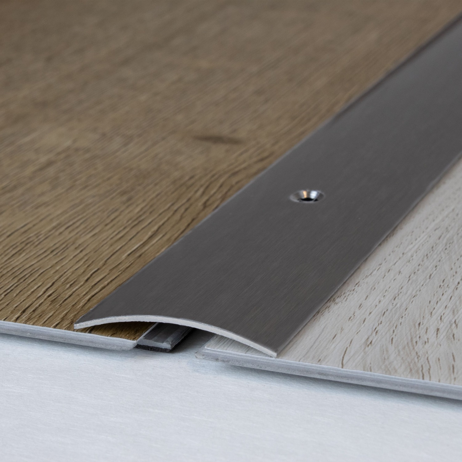 Auer Übergangsprofil Emmen Höhe 4.5 mm Breite 37 mm Übergangsschiene Edelstahl