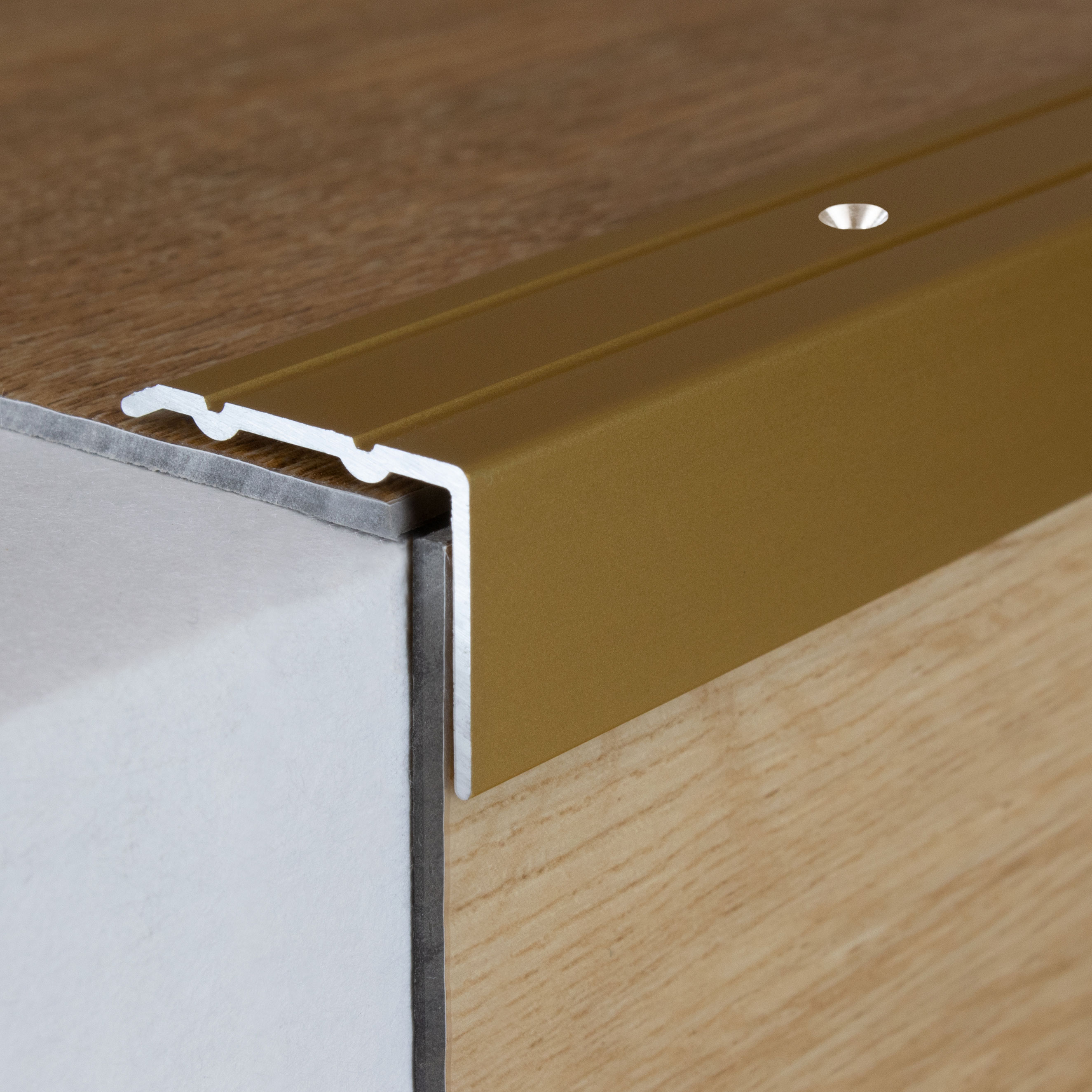 PROVISTON Treppenkanten- & Winkelprofile Salerno Breite 24.5 mm Aluminium