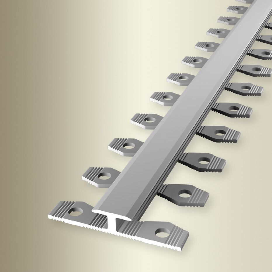 Küberit Einfass- & Abschlussprofile H 7 mm B 34 mm L 2700 mm Einfasshöhe 4.5 mm Alu elox